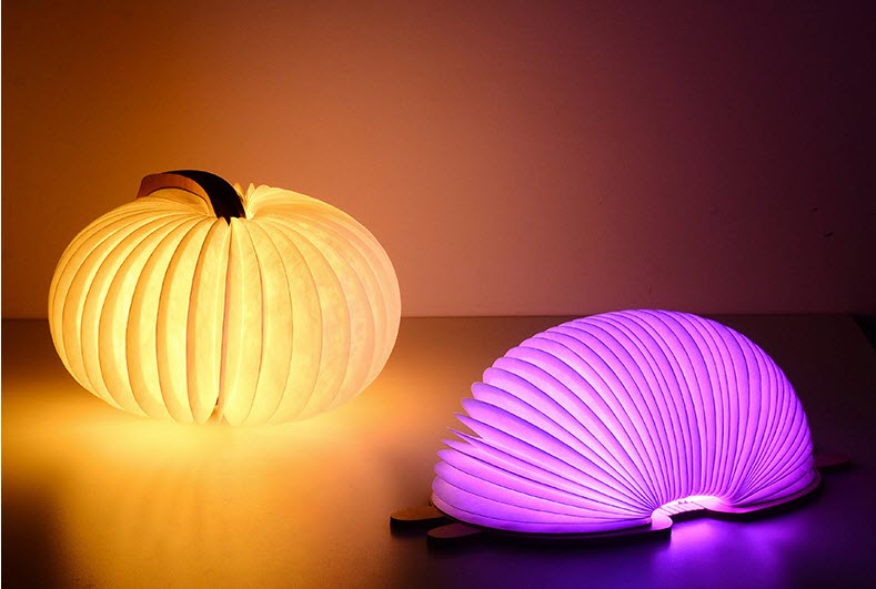 LED holz buch licht cartoon buch licht USB ladung farbwechsel LED licht