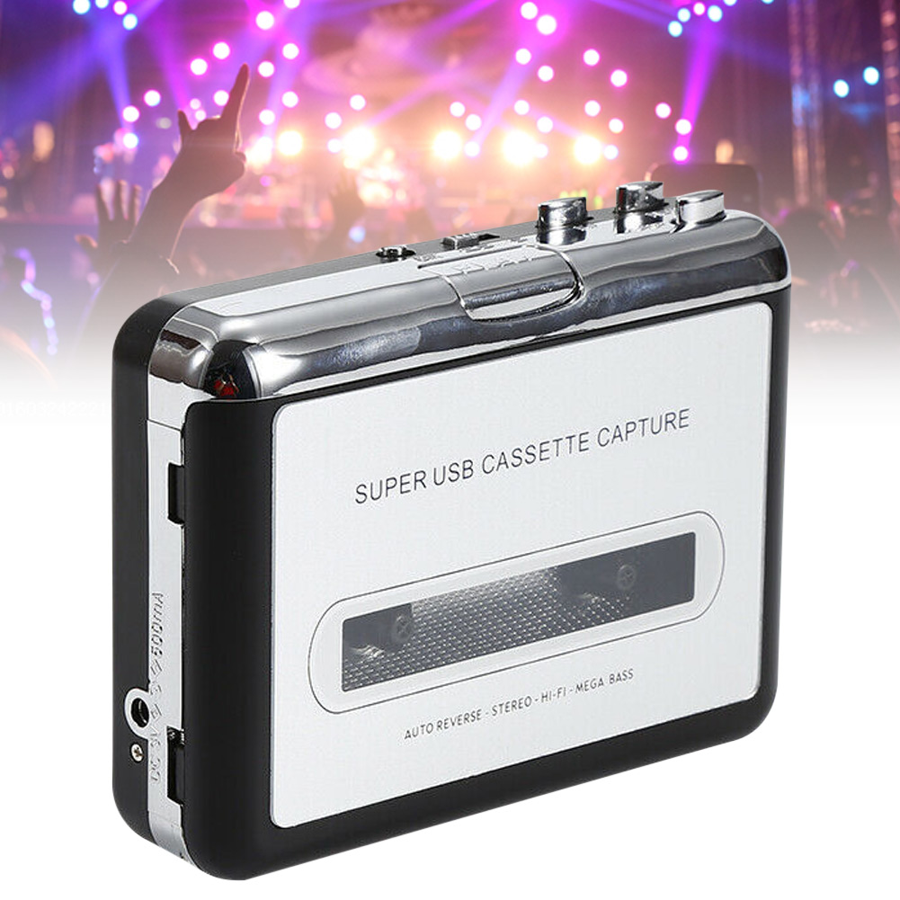 USB Kassette zu MP3 Konverter Tragbare Audio Tape-to-MP3 Musik Player Switcher DC128