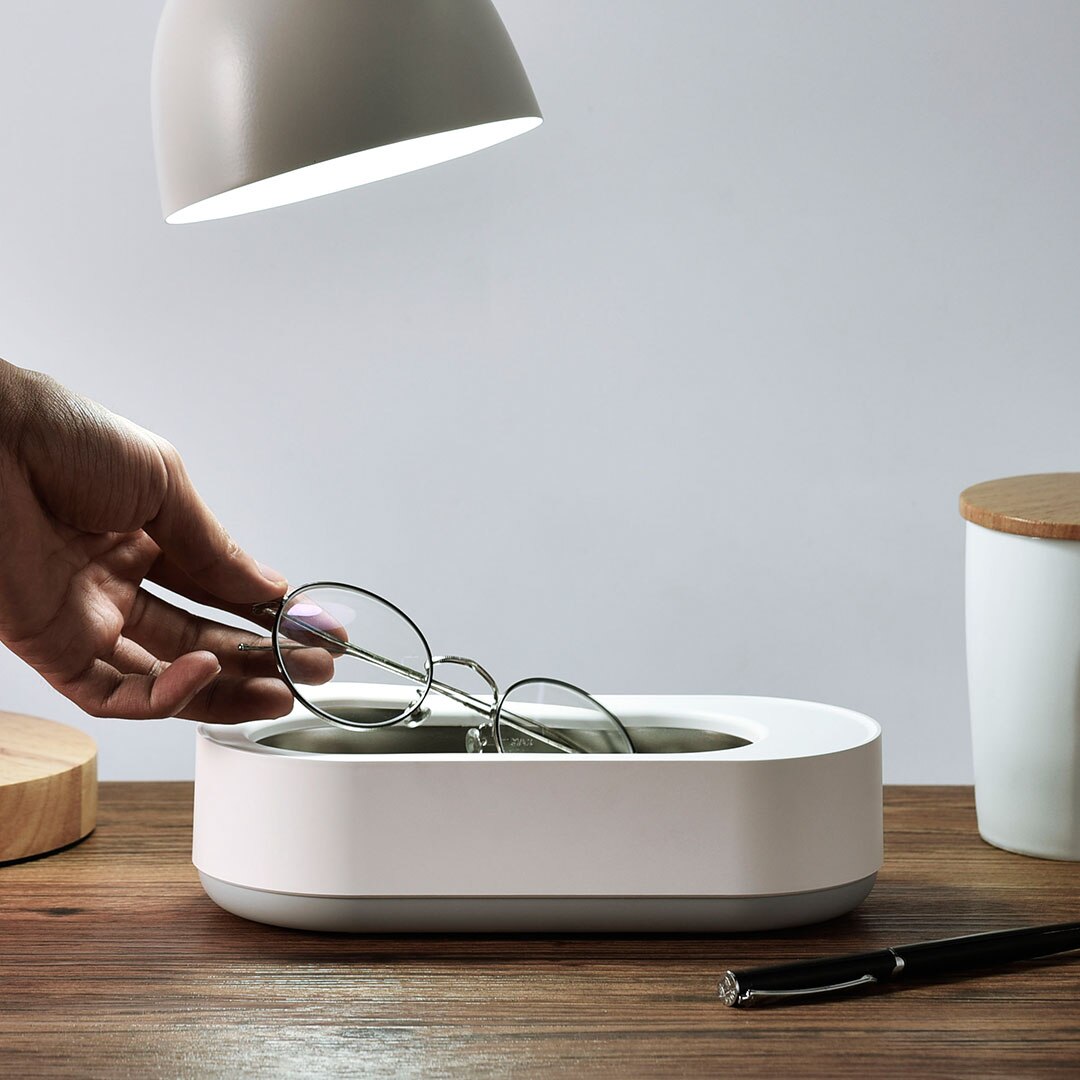 Nueva máquina de limpieza por ultrasonidos EraClean 45000Hz, limpiador por vibración de alta frecuencia para lavado, joyería, reloj de gafas