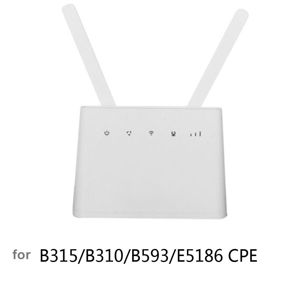 2pcs 4G LTE Antenna White 4G Paddle Antenna For Huawei B315/B310/B593/B311 5dBi Can Improve The Stability Of Reception