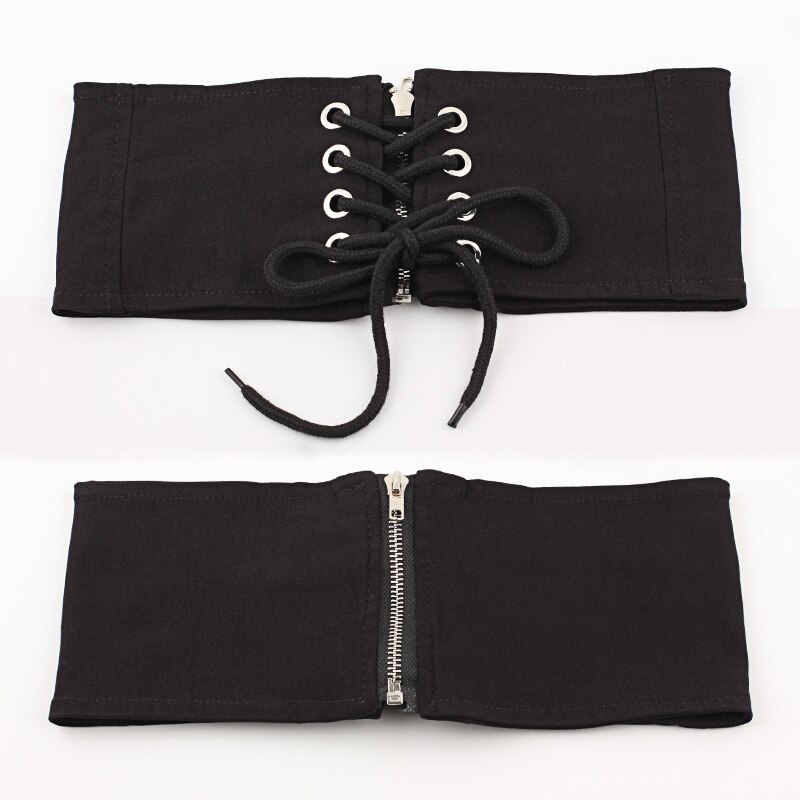 Cinturón ancho para mujer faja ancha elástica corsé decoración de cintura accesorios de la camisa blanca ceinture femme fajas QZ0023