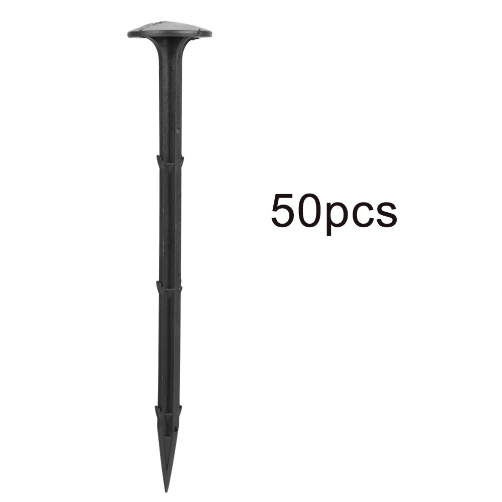50 pièces tente Peg jardin Camping auvent auvent tente cheville piquet clou tente chevilles pour sécuriser tentes jardin plante Structure directe: 20cm