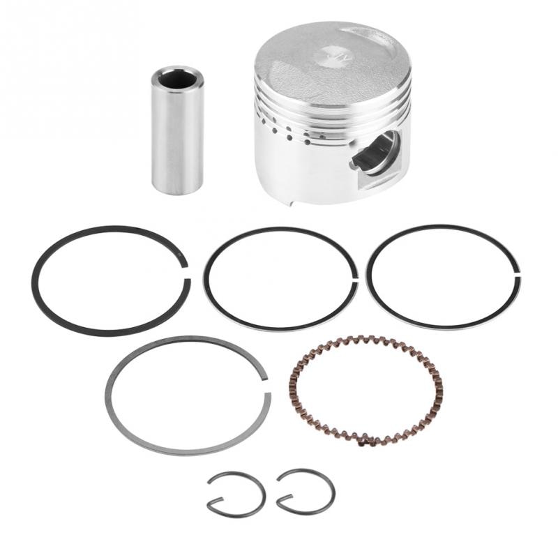 39mm Motorcycle Piston Rings Kit Assembly for GY6 50CC Horizontal Engine Scooter Moped Motorcycle Piston Car Accessories