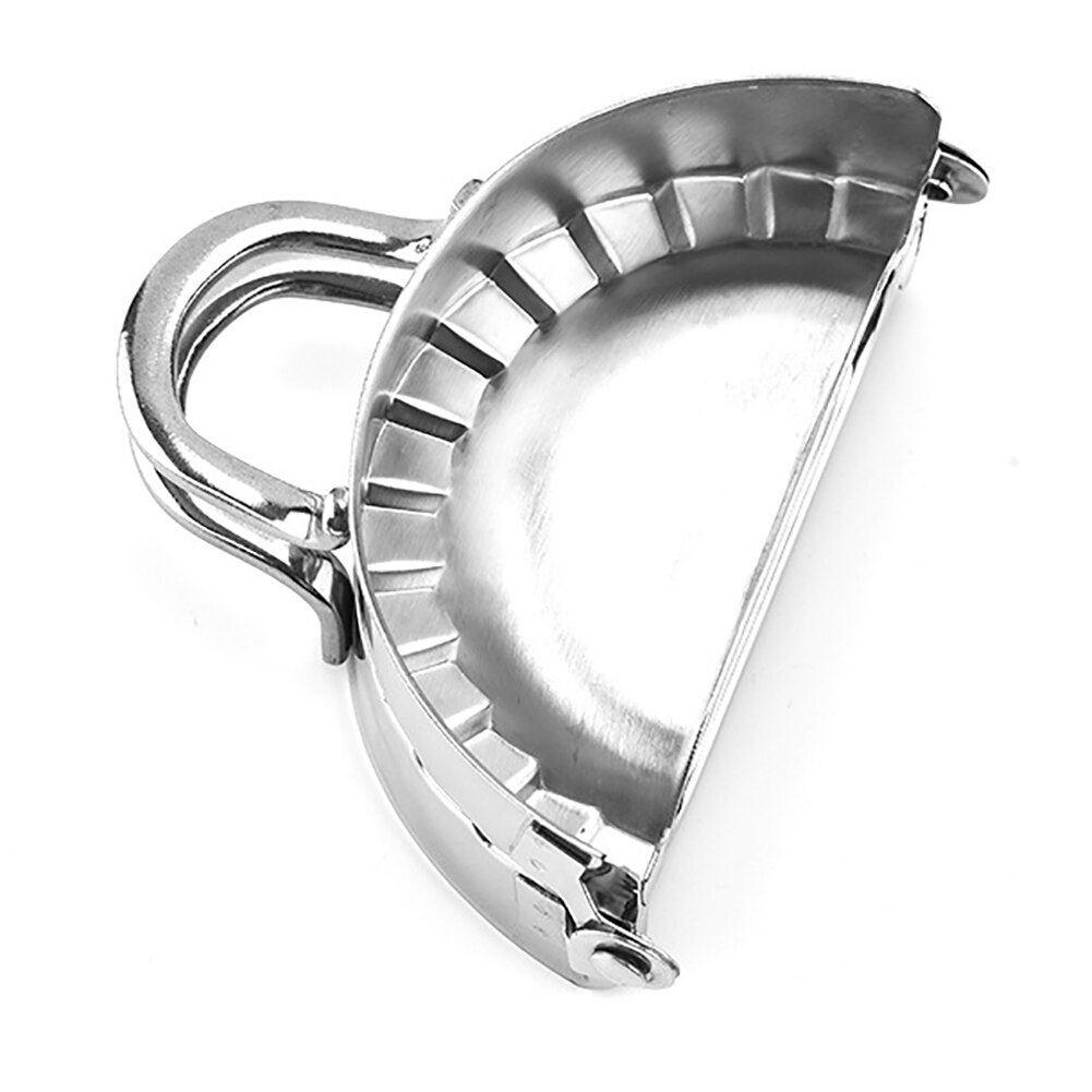 Kjøkken dumplings form multifunksjon rustfritt stål dumpling maker form manuell ravioli form innpakning presser former duppeditt