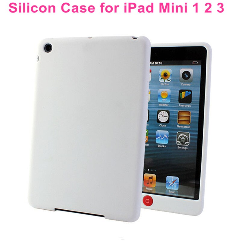 Silicone Case for ipad mini 1 2 3 Case Full Body Protect Skin Soft Cover for ipad mini 5 case Soft Back Cover for iPad Mini 4