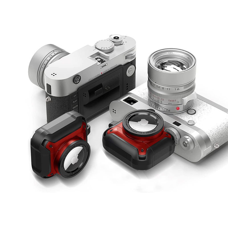 2 en 1 Airtag sans fil Bluetooth écouteur étui pour Airpods Pro Armor caméra 3D casque boîte de chargement couverture pour Airpods 1/2/3