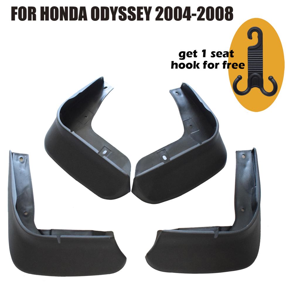 Voor Honda Odyssey 2004 Set Gegoten Spatlappen Spatlappen Splash Guards Voor Achter Modder Flap Spatborden Fender YC101065