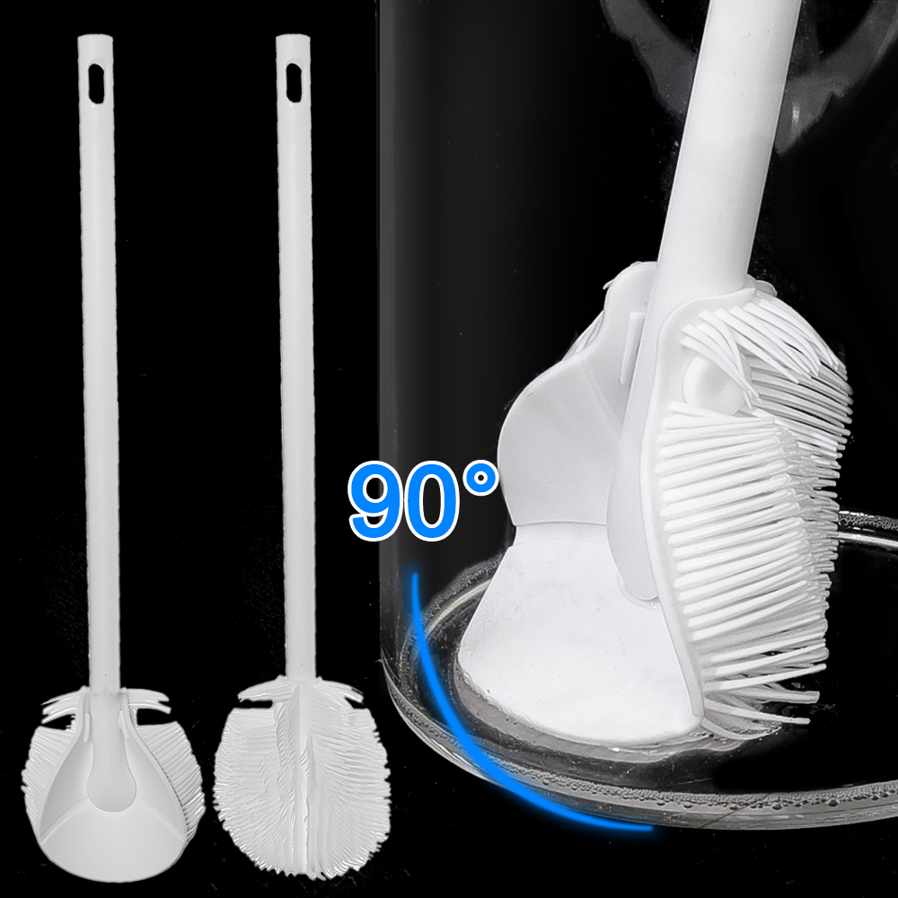 Spazzola flessibile Spazzole per lavaggio bottiglie di latte Spazzole per tazze pieghevoli Manico lungo Spazzola per pulizia tazza isolante Strumento per la pulizia della cucina