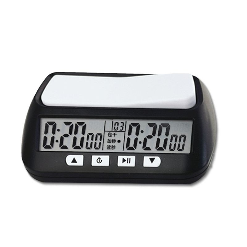 1 Pc Professionele Schaken Klok Digitale Horloge Count Up Down Timer Board Game Stopwatch