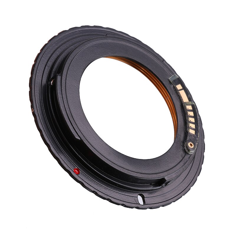 Lens Adapter M42-EOS AF Bevestig w/Chip Adapter Ring voor M42 Lens messing om voor Canon EOS 750D 200D 80D 1300D 9th Generatie