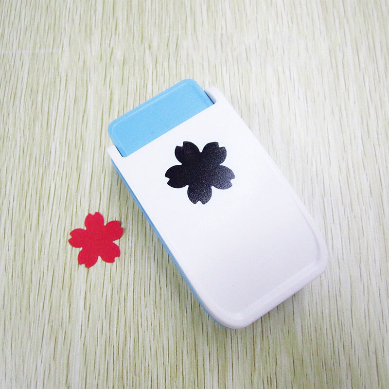 1 Pcs Tuba Embossing Machine Handleiding Diy Druk Grafiek Hit Bloem Papier Cutter Furador Punch Scrapbooking Eva Para Artesanato: Blossom 2 5 mm