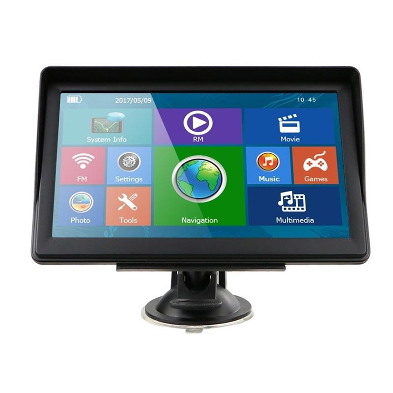 7 Inch GPS Navigator HD LCD Display Touch Control Smart Voice Turn Direction Guidance for Car GPS Navigator