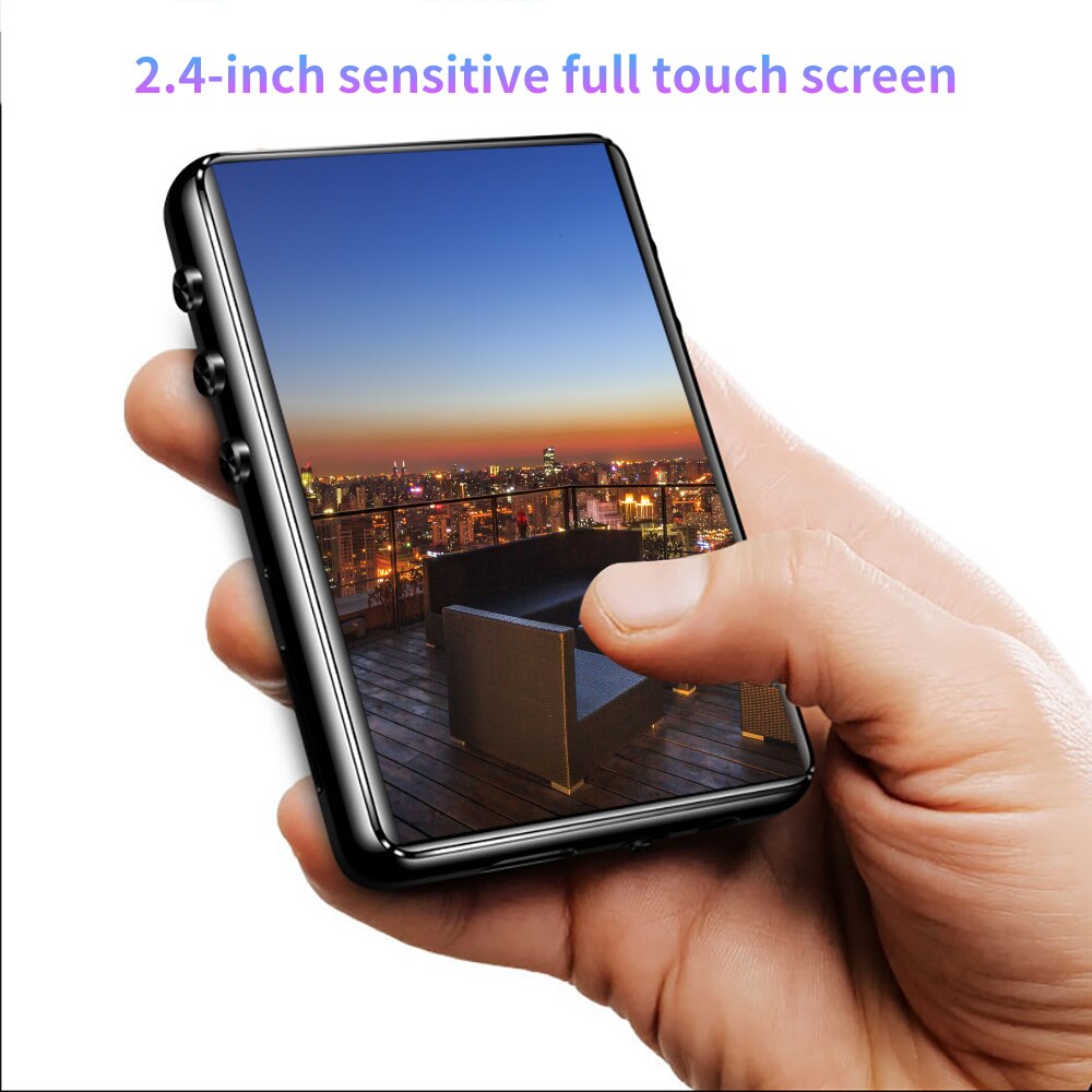 Mp5 Music Player Portable Portable Player Player Radio Recorder E-Book Multifunctional Large Screen Bluetooth Player Full Screen