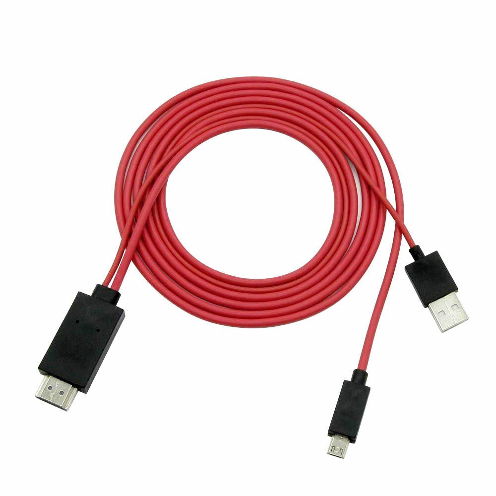 Micro Usb Naar Hdmi Kabel 1080P Mhl Hdtv Kabel Adapter Converter Voor Samsung Huawei Sony Htc Lg: Default Title