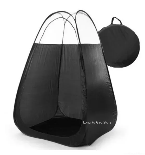 Spray Tanning Tent Outdoor Camping Tent Shower Tent Skylight Tan Tents, Pop up Tanning Booths: Default Title