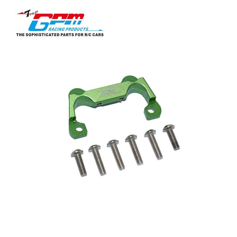 Losi 1/10 Lasernut Vasthoudendheid Ultra 4 Rock TACER-LOS03028 Aluminium Front Versnellingsbak Bevestigingsbeugel LOSI-LOS231054: green