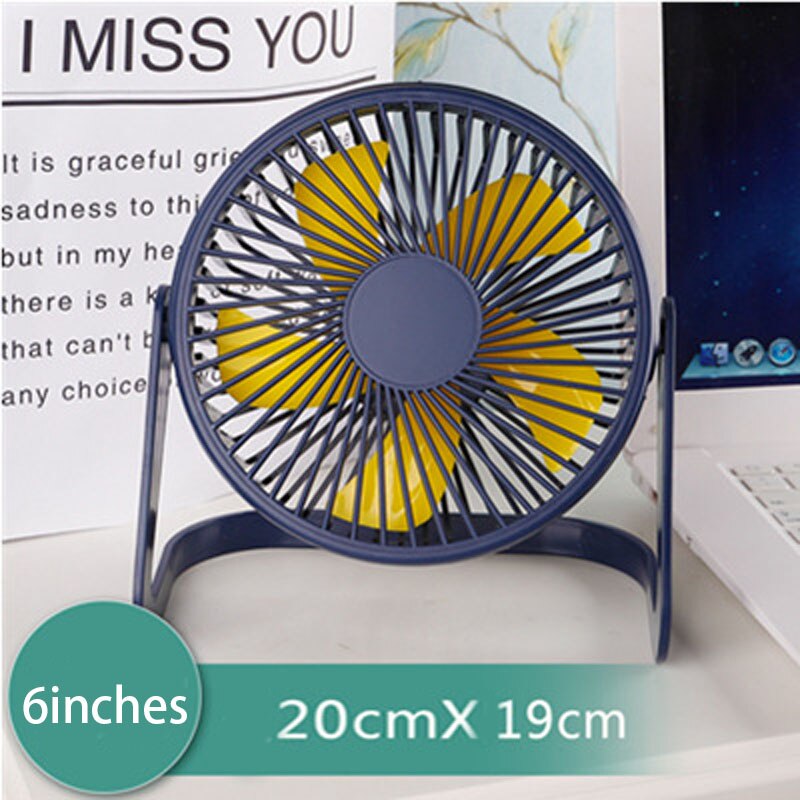 2022 USB Fan 5 Inch 6 Inch 8 Inch Small Fan Office Desktop Electric Fan