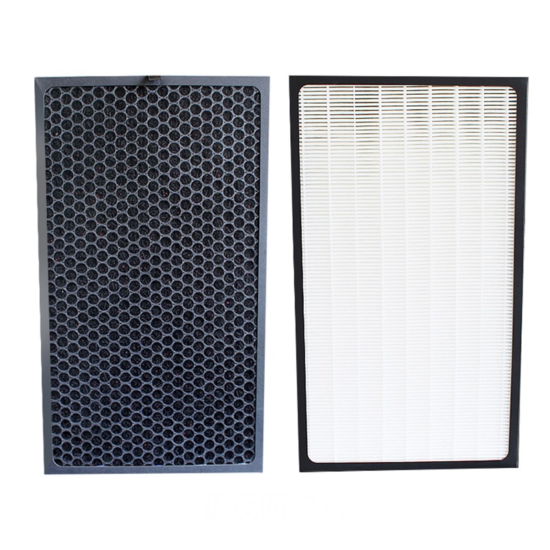 2 In 1 Filter for 3M FAP01 FAP02 Air Purifier Multifunction Filter Hepa Filter and Carbon Filter 389*227*20mm