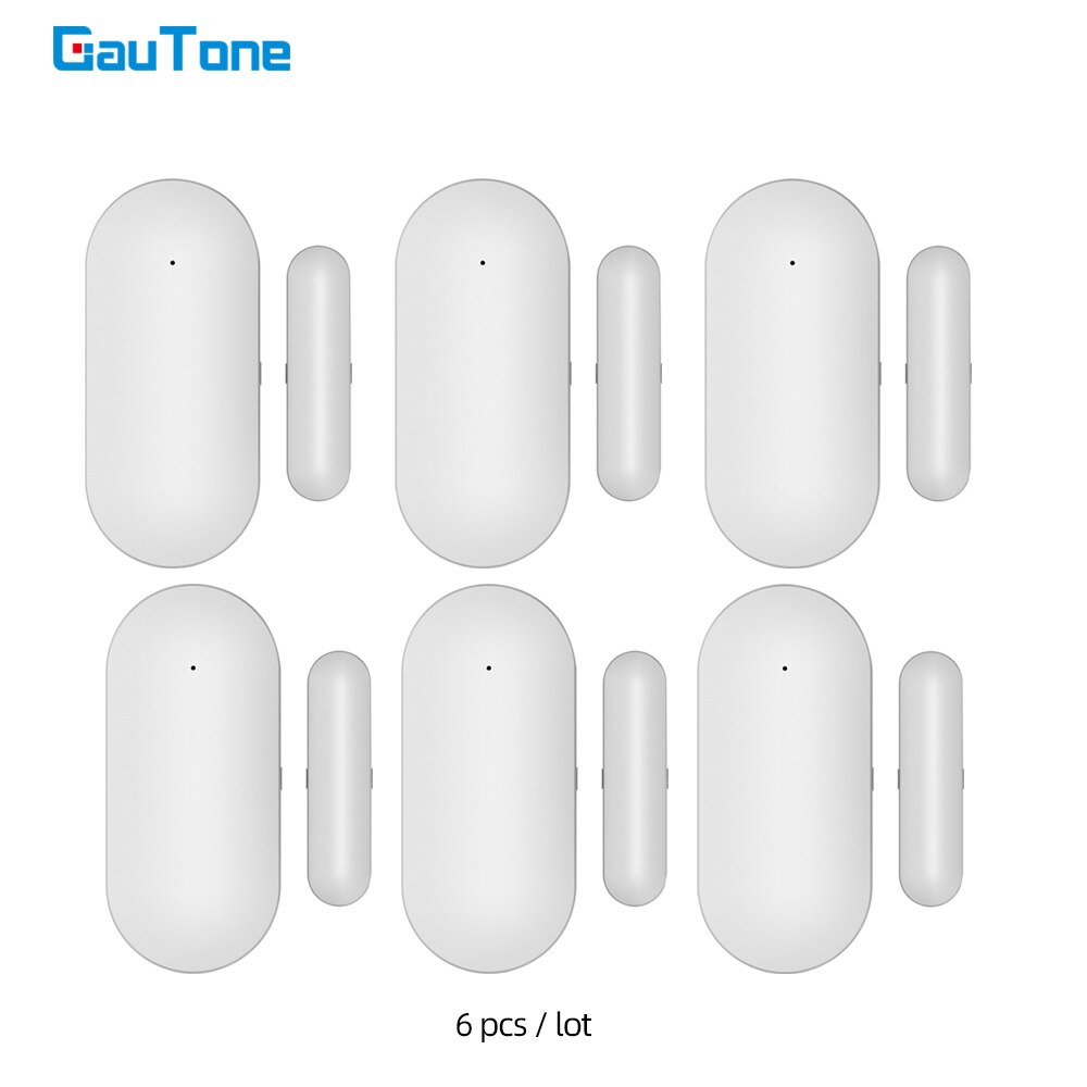 GauTone 433MHz Window Door Sensor Open / Closed Alert Detectors Home Security Door Alarm System: 6.