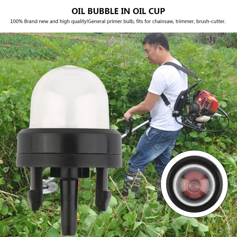 Universele Primer Lamp Voor Carburateur Onderdelen Tuin Gazon Mowe Heggenschaar Kettingzaag Carburateur Olie Zuig