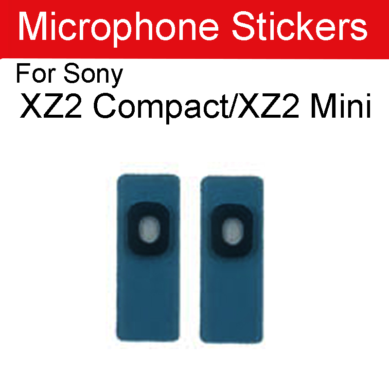 Lcd-scherm Adhesive Oorspeaker Mesh Batterij Sticker Voor Sony Xperia XZ2 Compact Mini XZ2C H8324 Mic Vingerafdruk Lijm: Mic Stickers