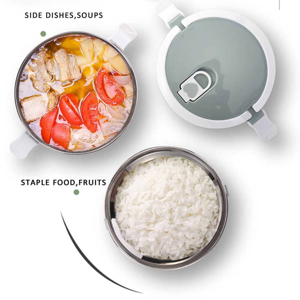 Lunchbox Thermische Voedsel Container Bento Box Thermos Rvs Lunchbox Voor Kinderen Draagbare Picknick Home Office