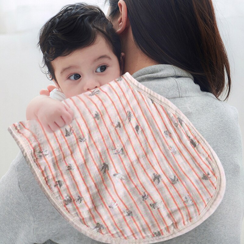 Bambino Bavaglini Doppio Strato Impermeabile Puro Del Bambino Del Cotone del Tovagliolo di Alimentazione Mamma Spalla Sputare Latte Pad Per I Bambini Panni Bandana