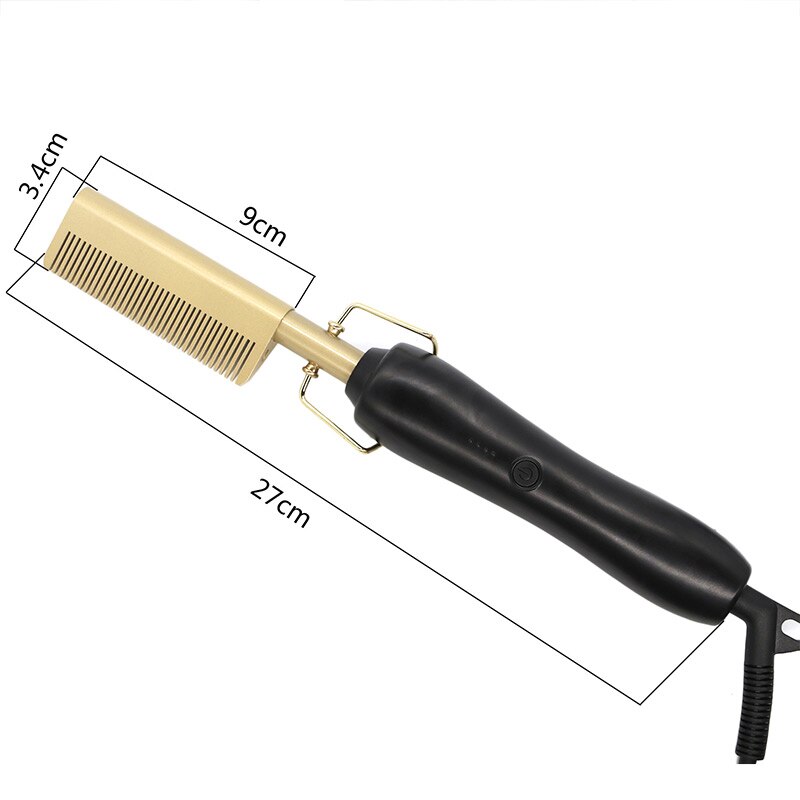 Hot Comb ioni negativi piastra multifunzione professionale riscaldamento ferri da stiro il Silicone domestico non danneggia la testa
