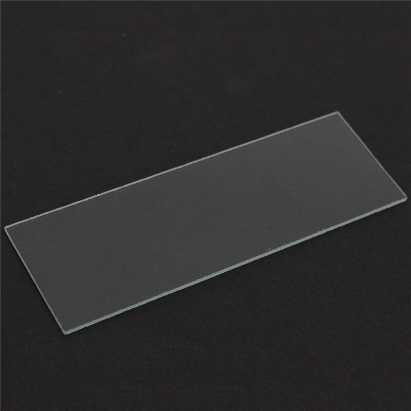 5pcs Reusable Laboratory Single Concave Microscope Blank Glass Slide 1mm Thickness Cavity Double Flat Slides Sample Cover Glass