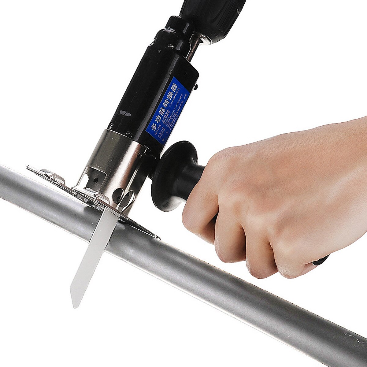 13Pcs/Set Multifunction Reciprocating Saw Attachment Drill Adapter Change Electric Drill Into Jig Saw Reciprocating Saw File