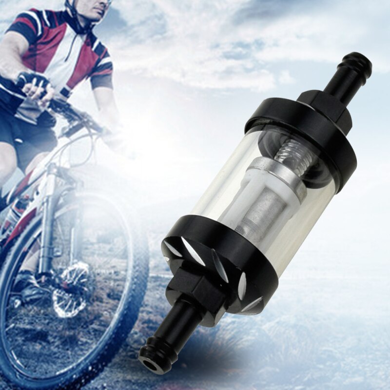 Universele Filter Chroom En Glas Brandstof Benzine... – Vicedeal