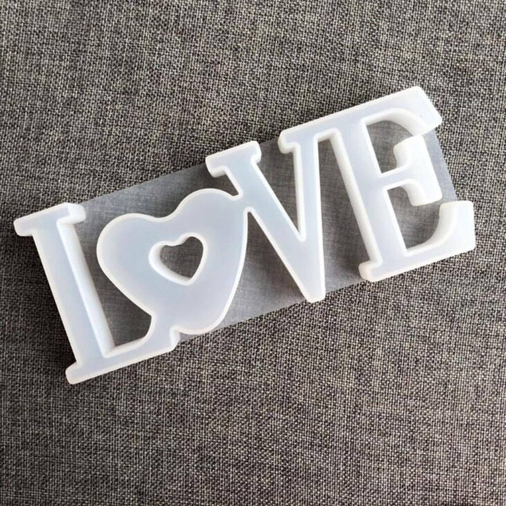 Tonne Kristall Tropfen Gummi Anhänger Schimmel handgefertigt DIY Kristall Tropfen Kleber knapp HAUSE LIEBE Dekoration Ornament Silikon bilden
