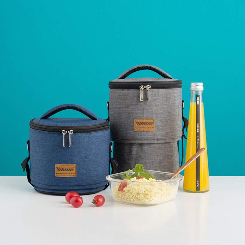 Picnic Portable Lunch Thermal Bag Food Bento Cold Insulation Tote Fruit Beverage Preservation Organizer Pouch Accessories Supply