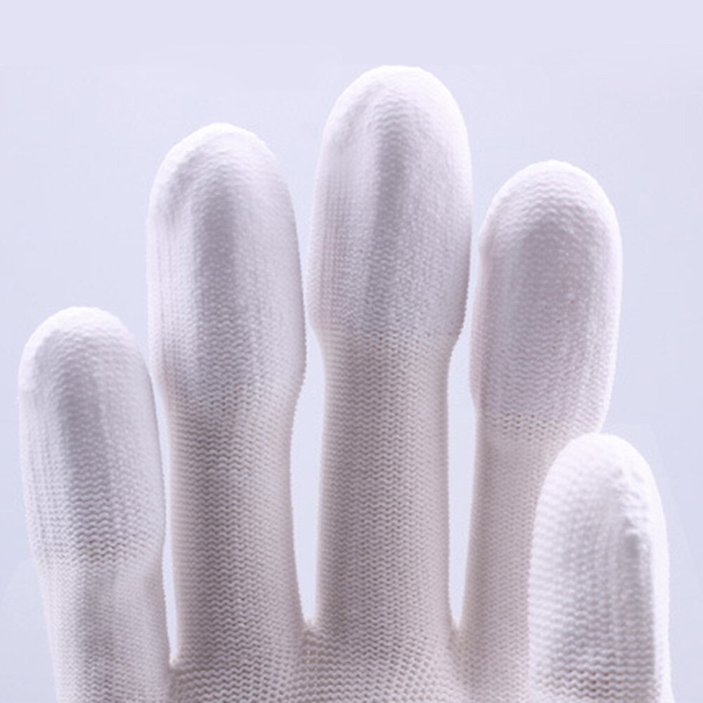 1pair Antistatic Gloves Anti Static ESD Electronic Working Gloves PU Coated Coated Finger PC Antiskid for Finger Protection