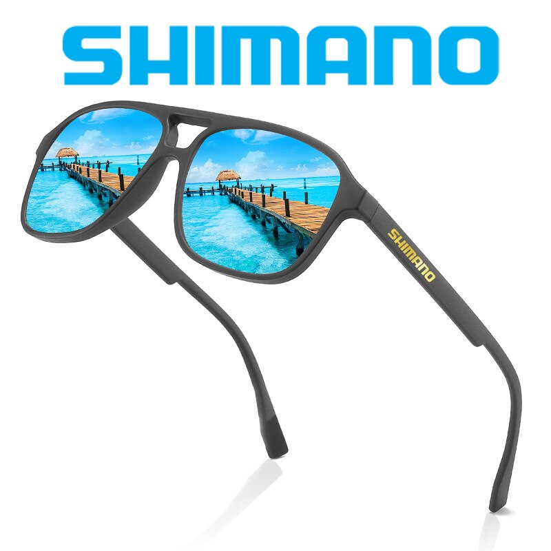 Shimano-gafas de sol fotocromáticas para hombre, lentes para deportes de bicicleta y ciclismo