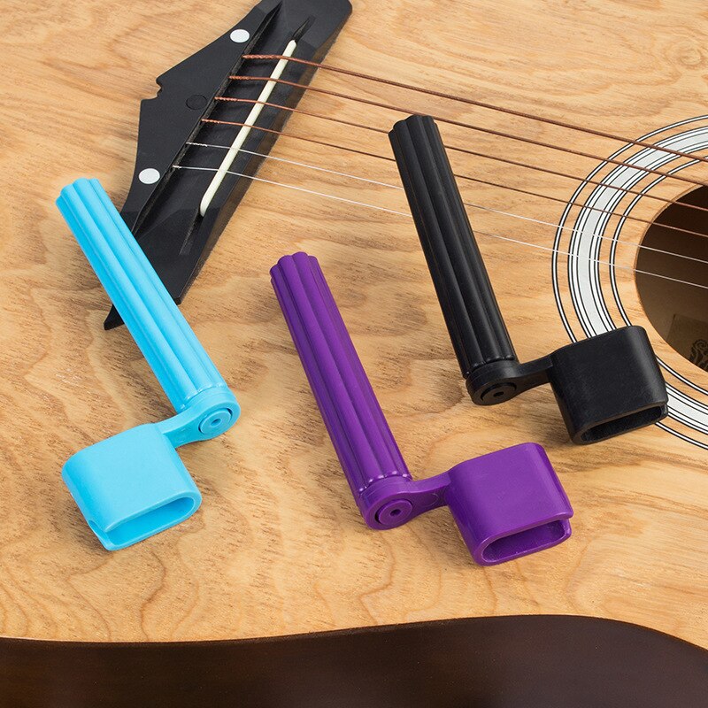 Acoustic Guitar String Winder Bridge Remover Pin Puller String Cutter Multifunctional Guitar Tuning Tool Bass Guitar Accessories