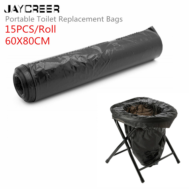 JayCreer Portable Toilet Replacement Bags 1 Compostable Bags For Portable Toilet Chair