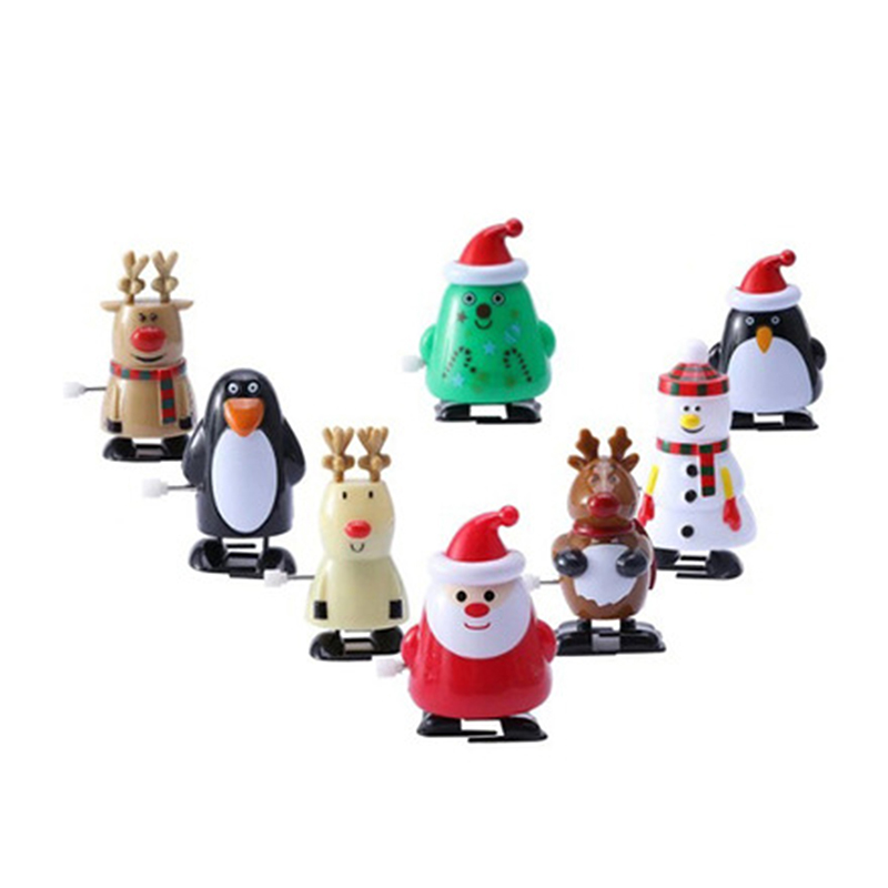 Grappige Kerstman Educatief Speelgoed Kerst Clockwork Wind Up Toyarrival Wind Up Classic Baby Boy Speelgoed Vintage
