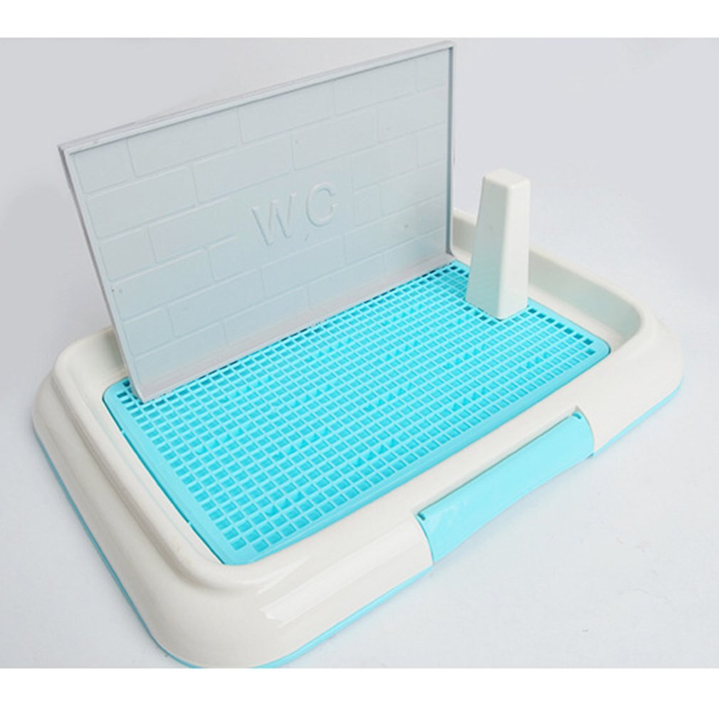 Dog Toilet With Wall Column Small And Medium Dog Male And Female Dog Urine Basin Splash Guard Pet Urinal Side Wall Dog Toilet