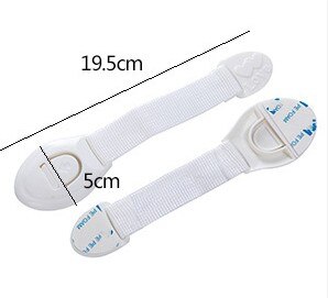 2 Stuks Kinderen Kabinet Lock Baby Veiligheid Bescherming Kind Veiligheid Vergrendelingen Laden Kasten Kindveilige Product Plastic Klink