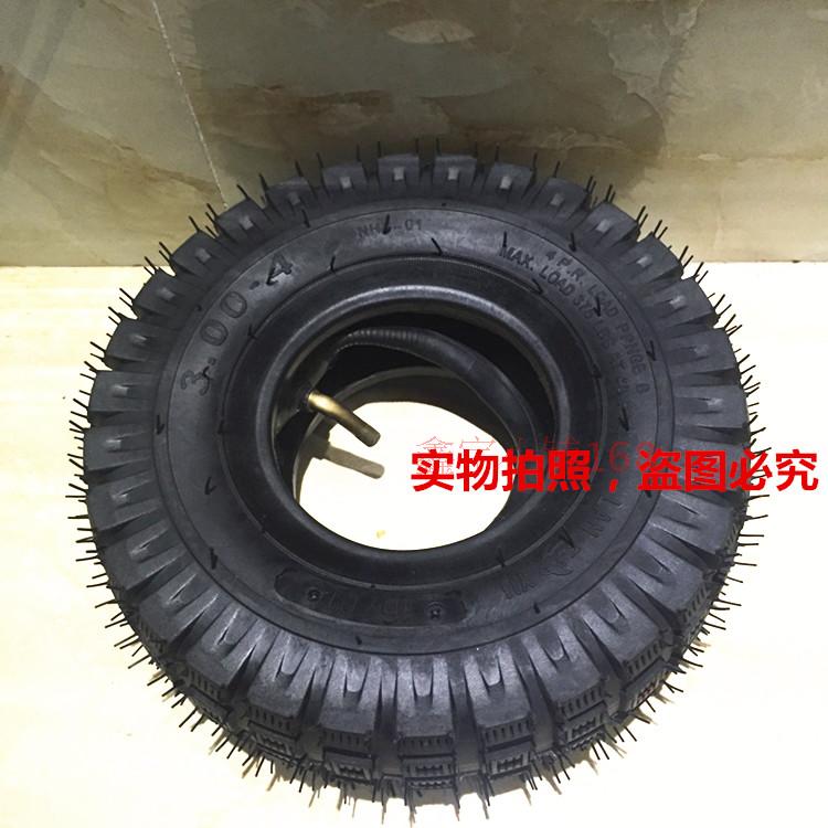 3.00-4 indre dekk ut dekk dekk 3.00-4 (10 " x3 " , 260 x 85)  knobby scooter, atv og gå kart dekk og rør sett
