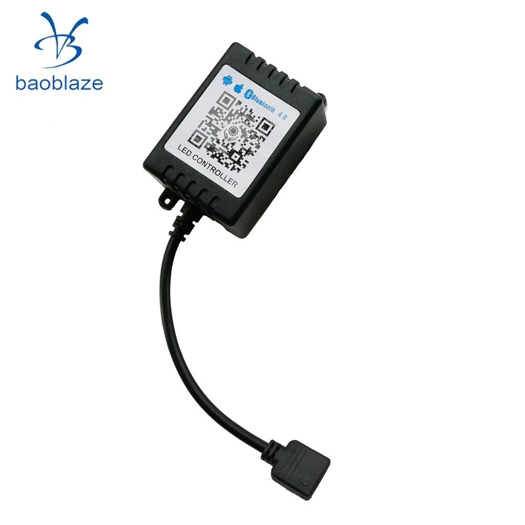 Baoblaze Phone App Controlled Mini RGB Wifi Wireless LED Controller Remote LED Dimmer for RGB LED Strip Lights Modules