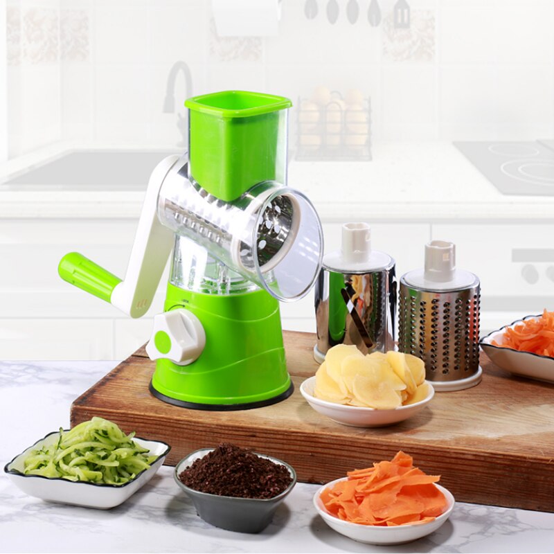 Multifunctionele Groente Shredding Machine Snijden Hakken Machine Hand-Crank Aardappel Slicer Pinda Cutter Keuken Tool