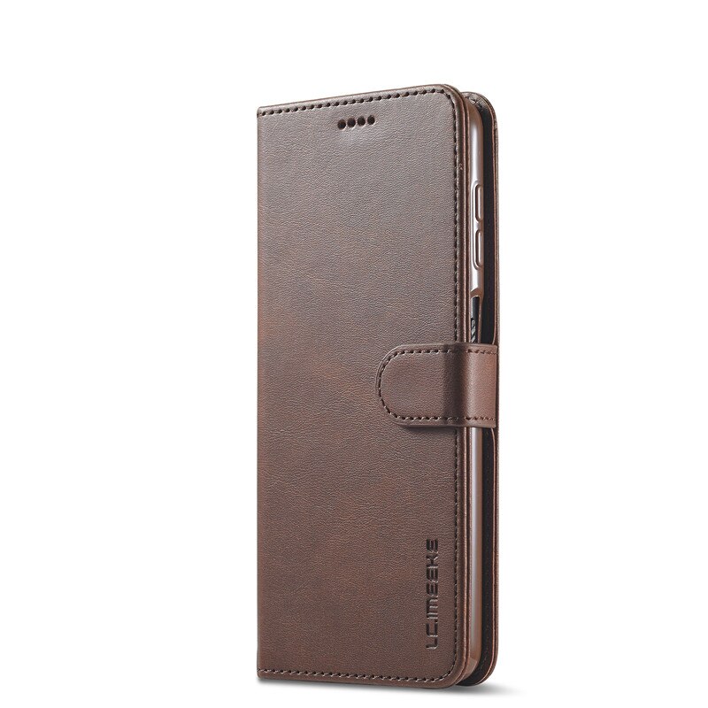 Case Voor Samsung M32 Case Lederen Vintage Telefoon Case Op Samsung Galaxy M32 5G Case Flip Magnetic Wallet Cover voor Samsung M 32: Galaxy M32 5G / Donkerbruin