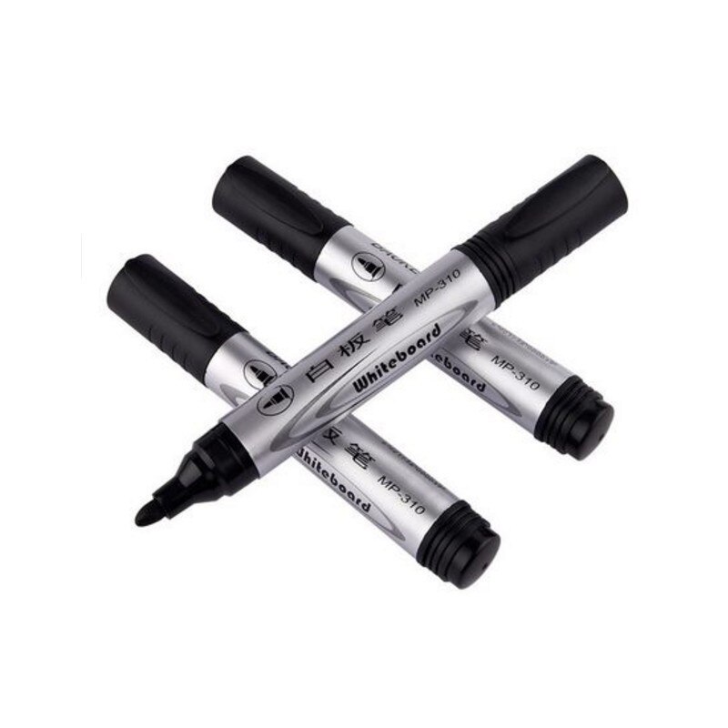 1 pcs Erasable Marker Pen Repeated Filling Whiteboard Marker Pen School Dry Erase Markers Blue Black Red Office Supplies