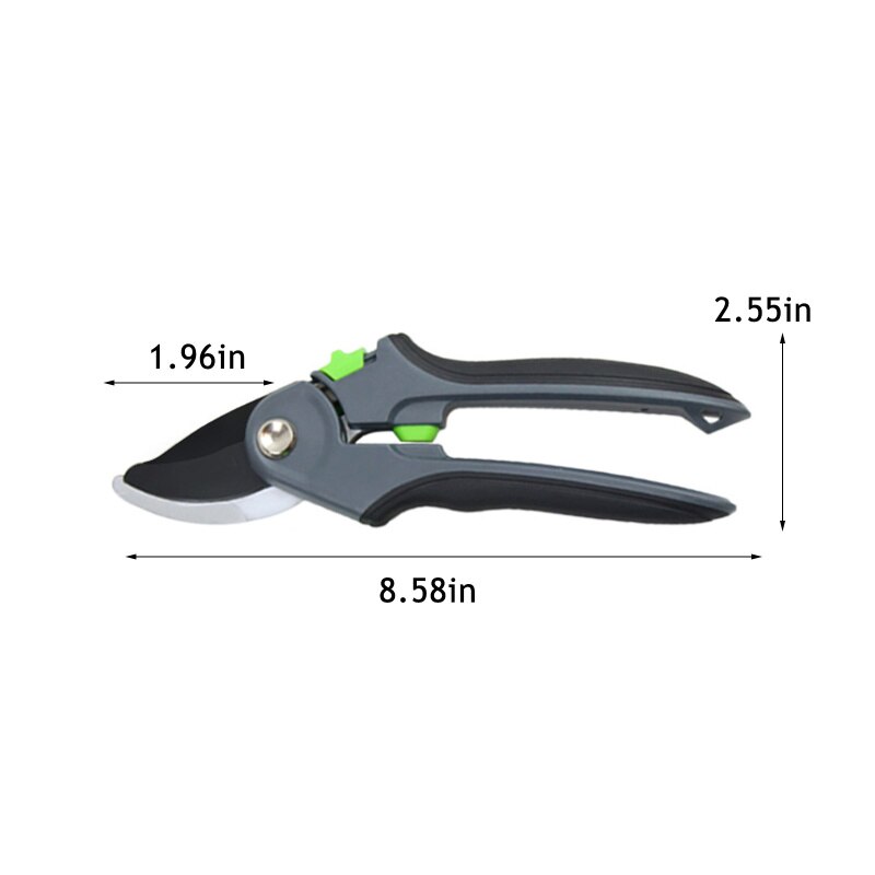 Gardening Pruning Shears Plant Trim Cut Branches Of 35mm Diameter Fruit Trees Flowers Branches Scissors Garden Tools Pruners: A