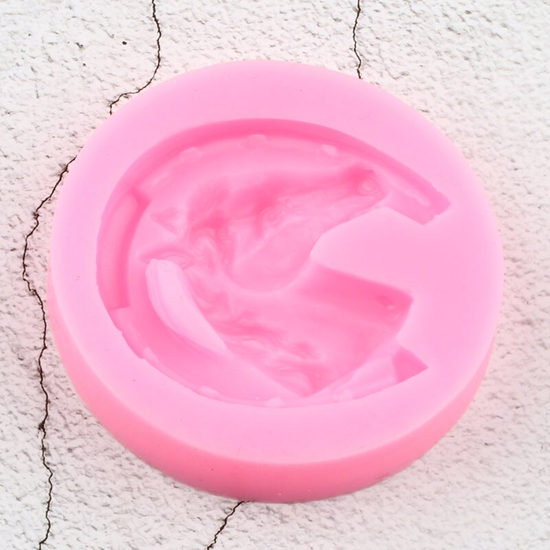 Hoefijzer Silicone Mold Paard Fondant Cake Decorating Gereedschap Diy Sugarcraft Cupcake Topper Candy Hars Klei Chocolade Mallen