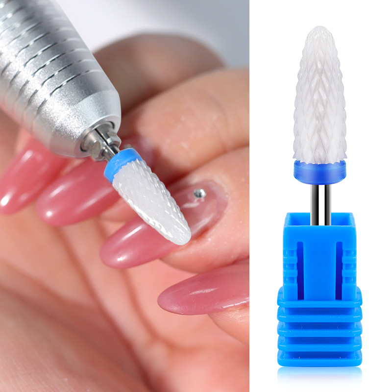 Keramik Nagel bohrer Nagel bohrer für Acryl näGel Gel Nagellack Beruf elle elektrische Manikübetreffend Maschine Zubehör