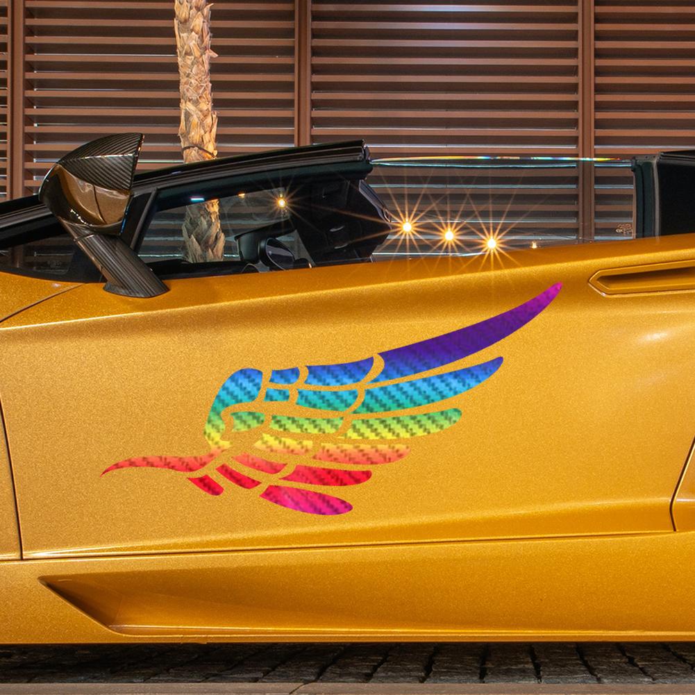 Rainbow Self-adhesive Vinyl Car Wrap Film Foil for Car Wrapping Decoration DIY Vinyl Sticker Auto Vehicle Decal