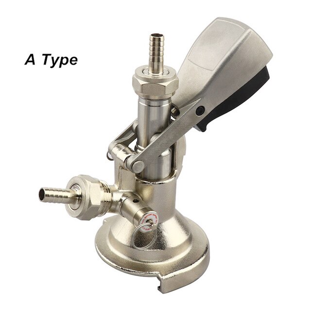 En ölfatskopplare av typ/ g -typ, fatölsystem fatmatningsdispenser europeisk standard cornelius fatkoppling med snabbkoppling: En typ